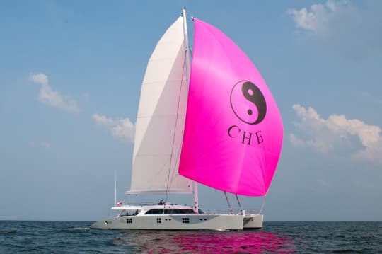 CHE 35m sailing catamaran