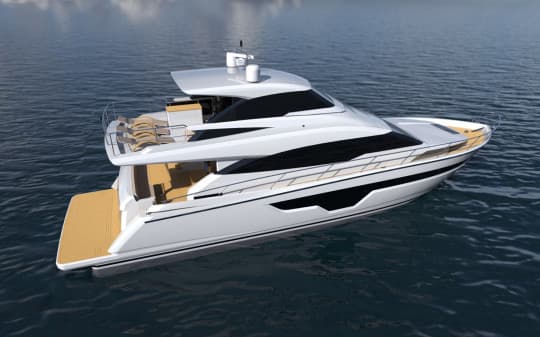 JOHNSON 70' SKYLOUNGE NEW BUILD